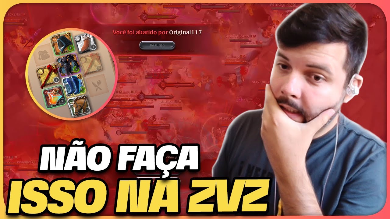 5 ERROS QUE VOCÊ COMETE NA ZVZ - ALBION ONLINE