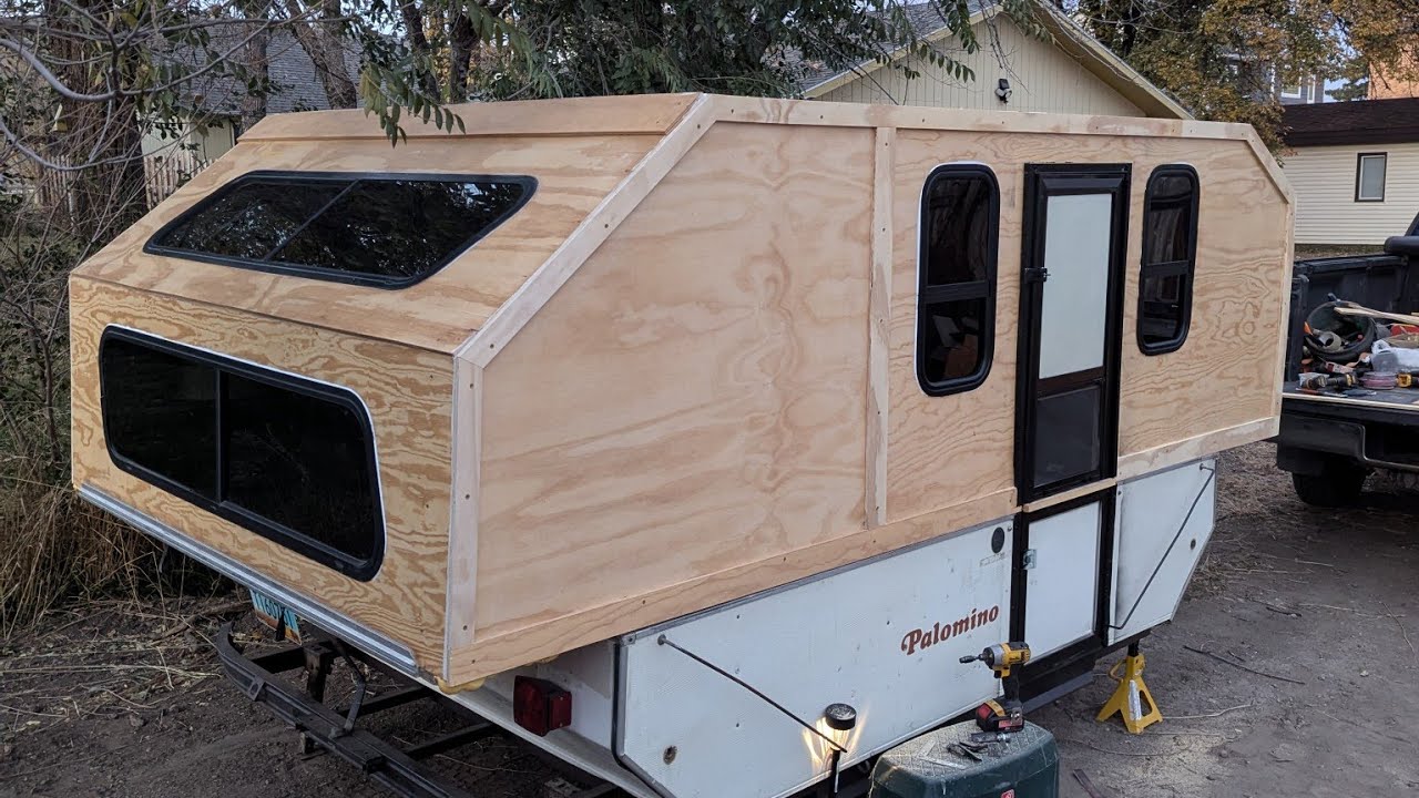 Pop up Camper Conversion Pt. 2 #camperconversion 