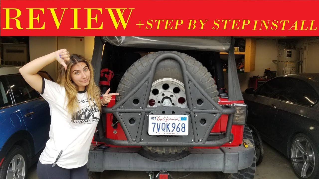 FAIL! Don't buy a DV8 Tire Carrier | Jeep Wrangler