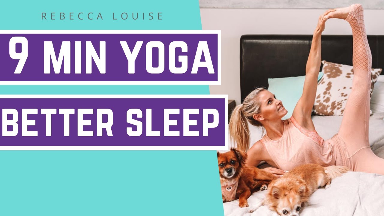 5 stretches you must do BEFORE BED  (Sleep better)