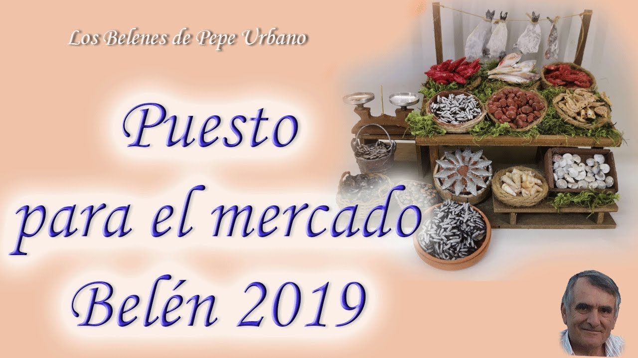 Puestos para el mercado Belén 2019