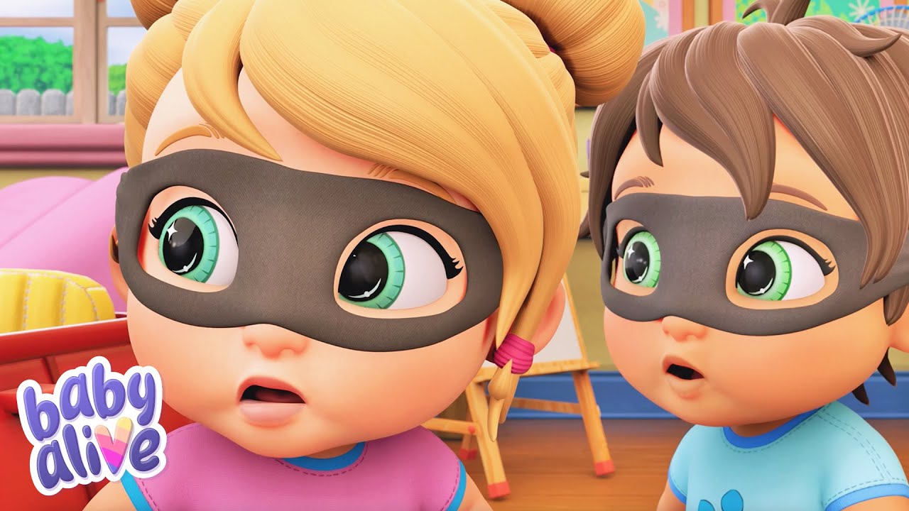Baby Bandits! 🌈 Baby Alive Dolls 🐣 Cartoons for Kids 🍼 Playtime Adventures 