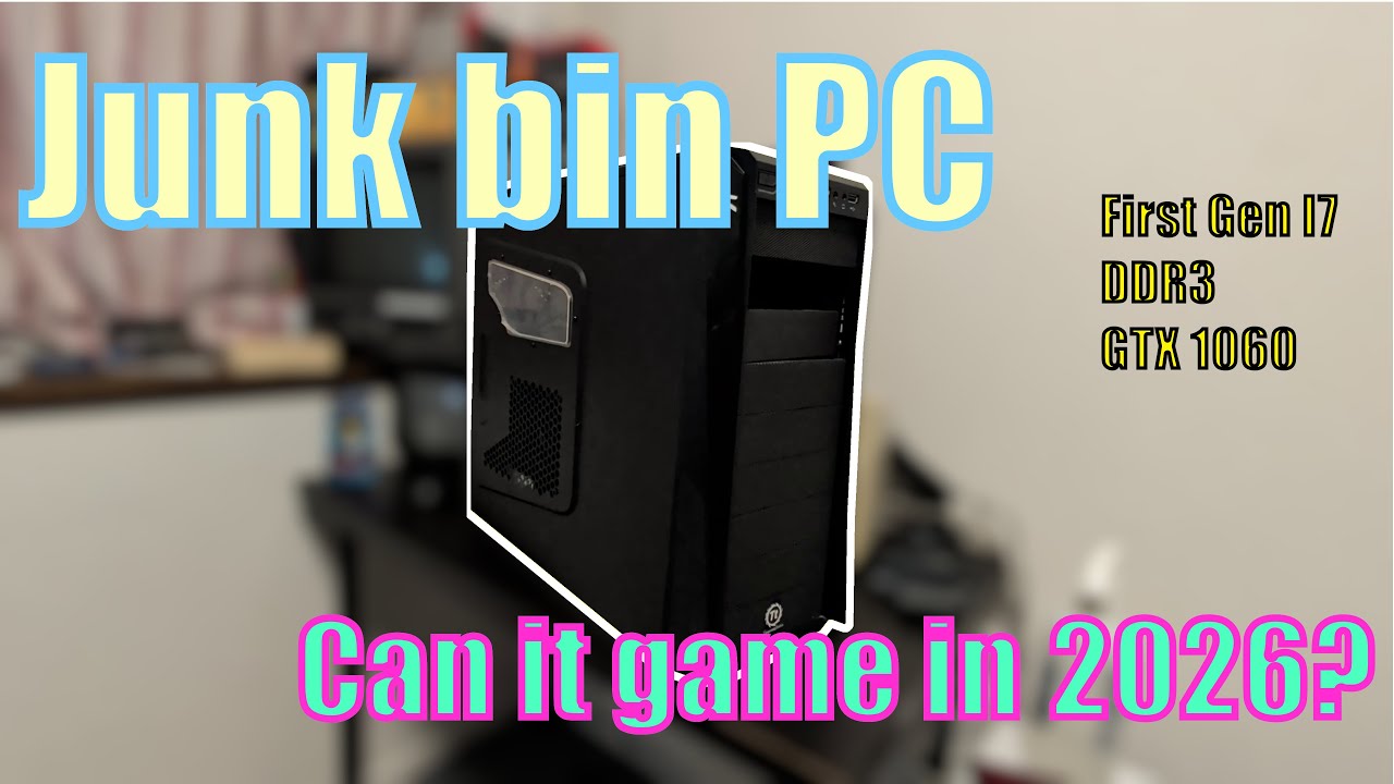 I found an old Hard Off PC. Can it game?