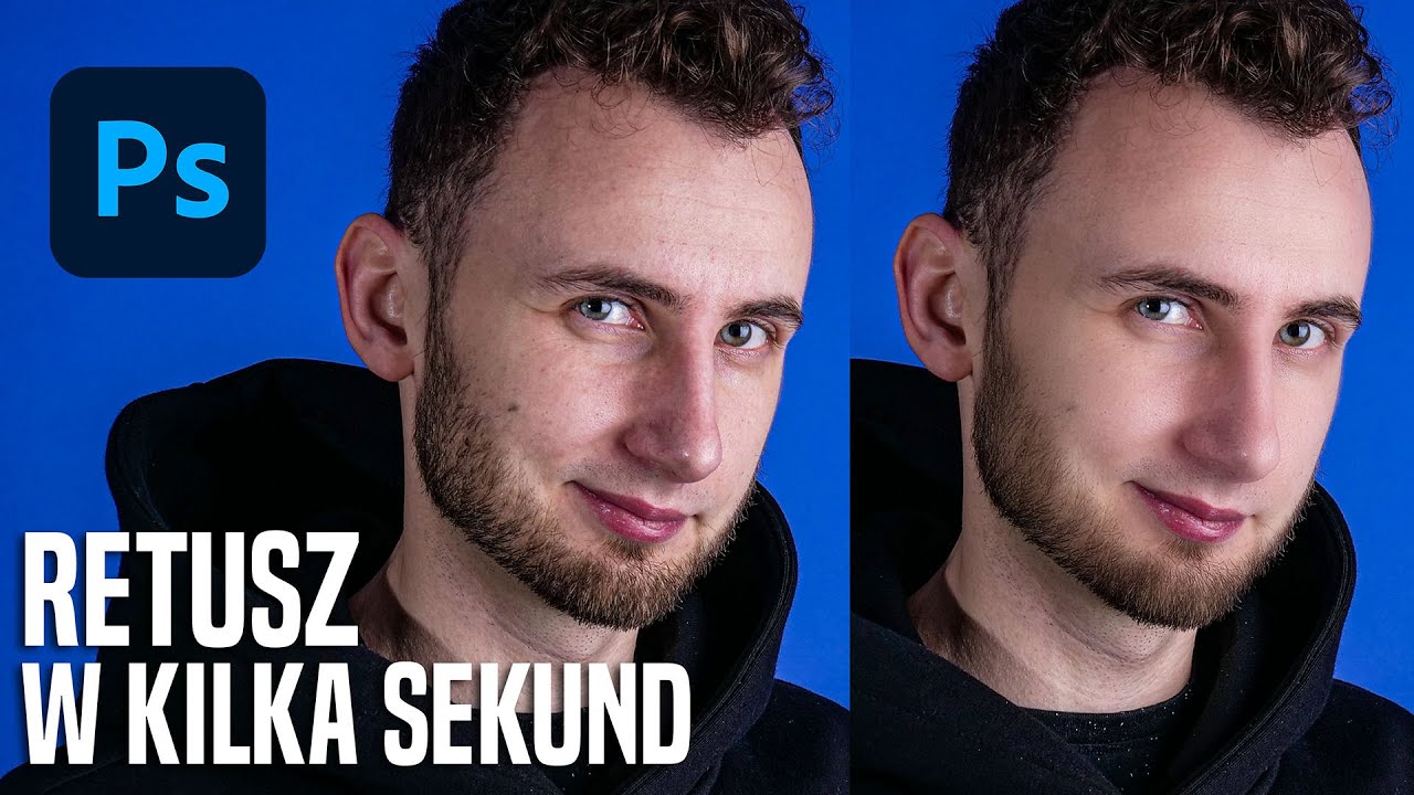 Retusz zdjęcia w kilka sekund w Adobe Photoshop - Poradnik, Tutorial