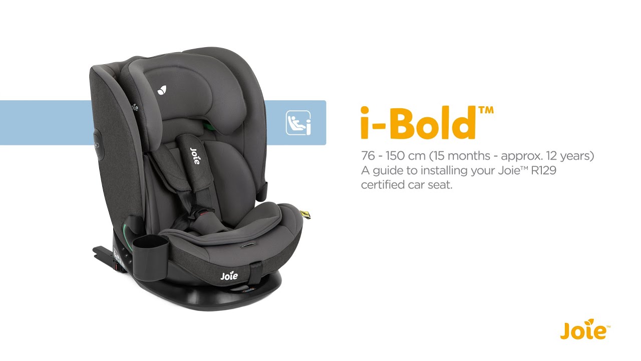 I-Bold&trade; | Installing Your Harnessed Booster Seat