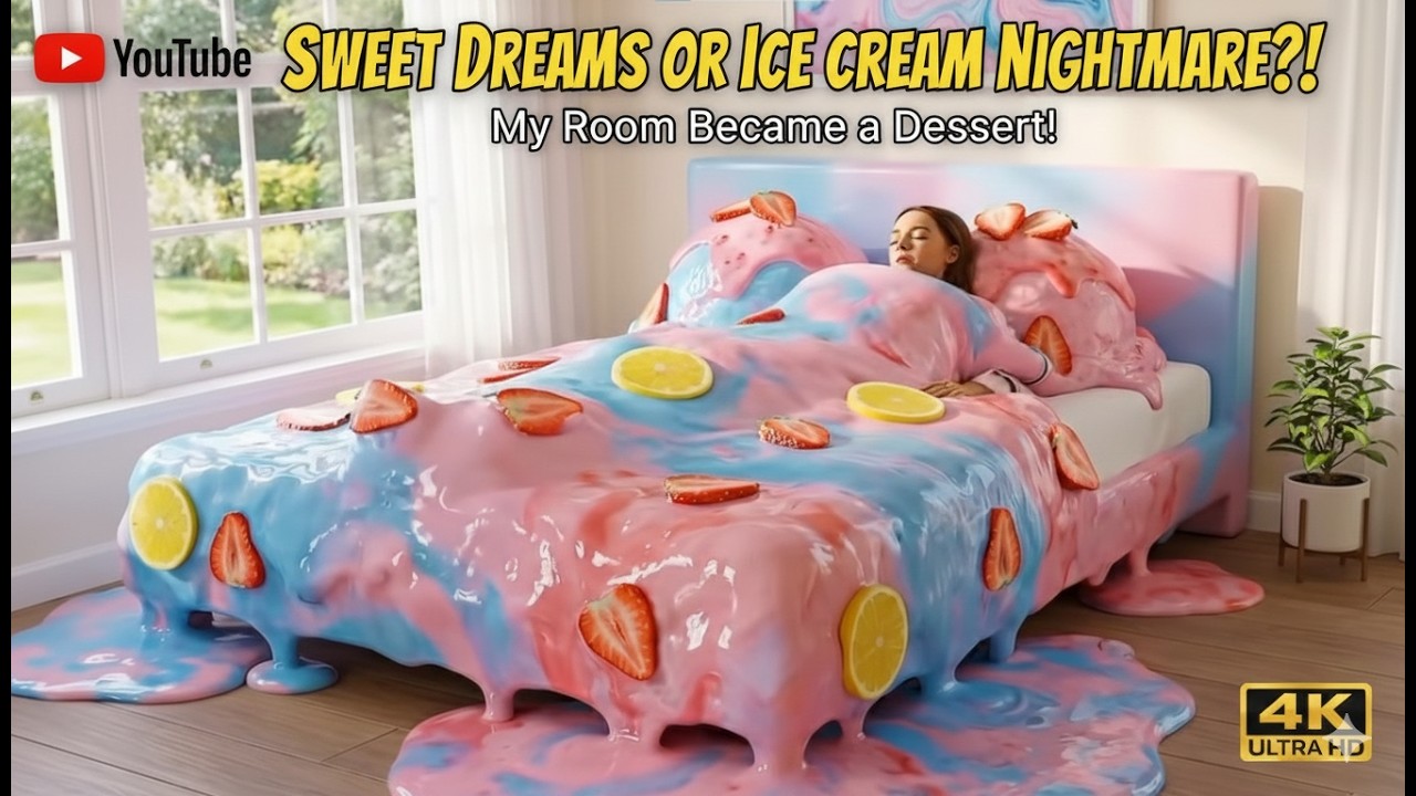 I TURNED MY BED INTO A GIANT ICE CREAM! 🍦- EchoMind AI