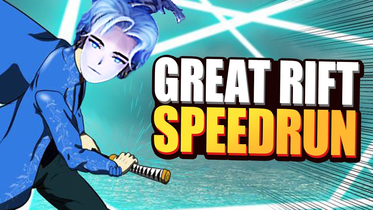 Zuo Bai Lightning God Great Rift Speed Run UNCUT COMPLETE in King God Castle