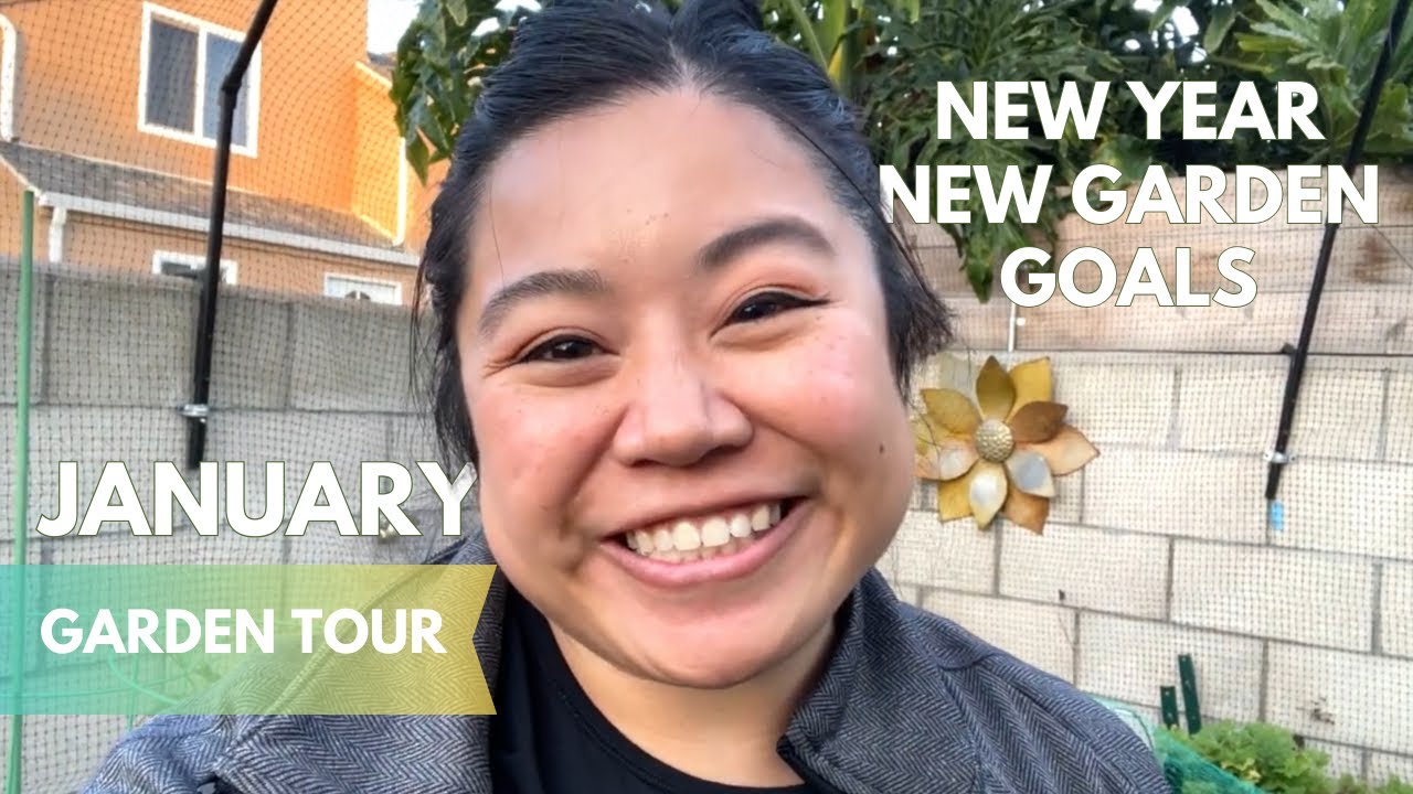 January Garden Tour | Flower Patch Blooms