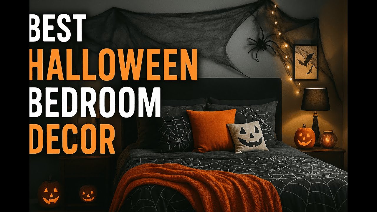 101 Best Halloween Bedroom Decoration Tips for a Haunted Yet Cozy