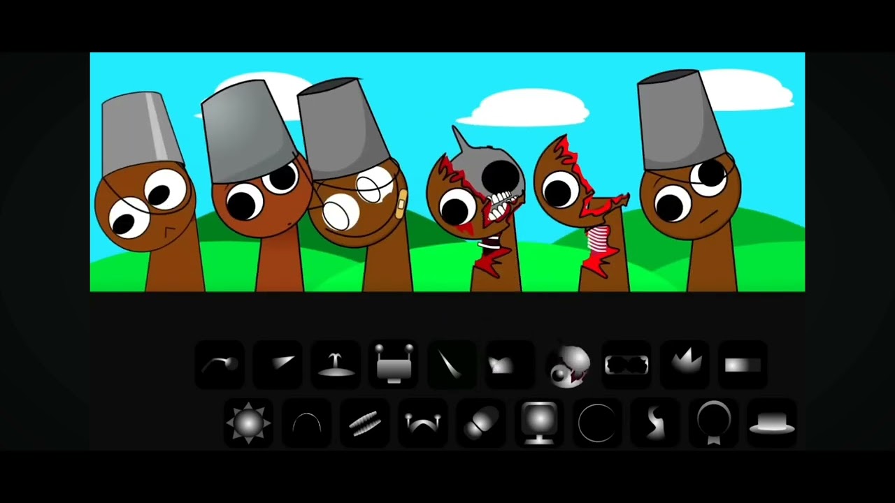 sprunki phase 3 but sprunki phase 4 and sprunki phase 1 and all wenda and 