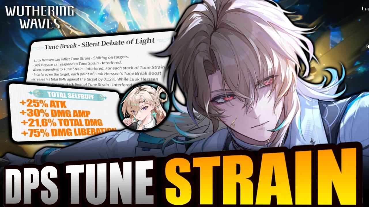 [PRA-RILIS] DPS TUNE STRAIN PERTAMA!! Kit Simple & Gameplay Seru Tapi Kepental | Wuthering Waves