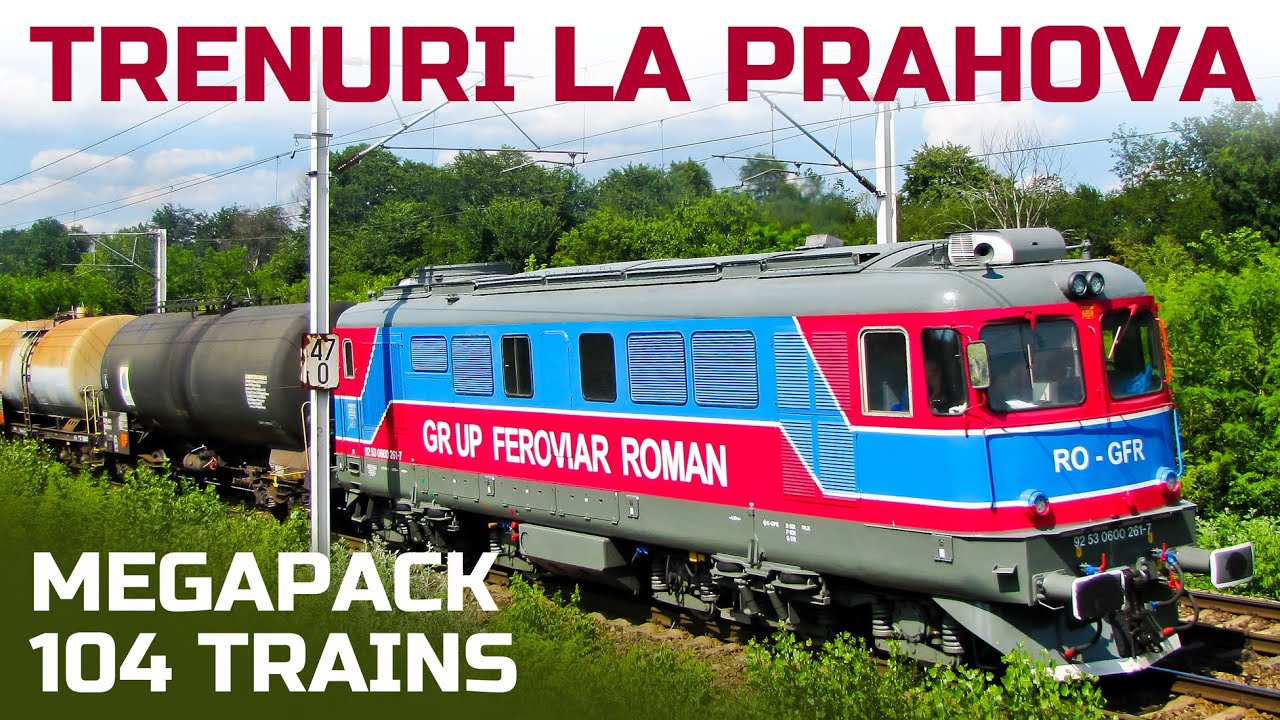 104 trenuri la Prahova-Ziua cea mai lunga-Trains Megapack 2020-Sommer Megaparade mit Züge