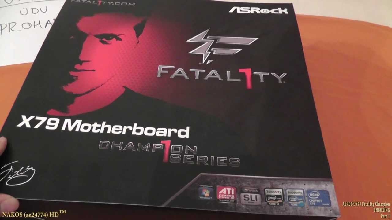 Asrock X79 Fatal1ty Champion Unboxing Part1 (HUN)