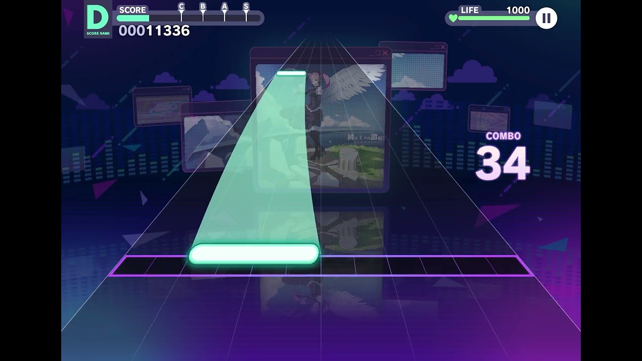 Playing colourful stage again 
