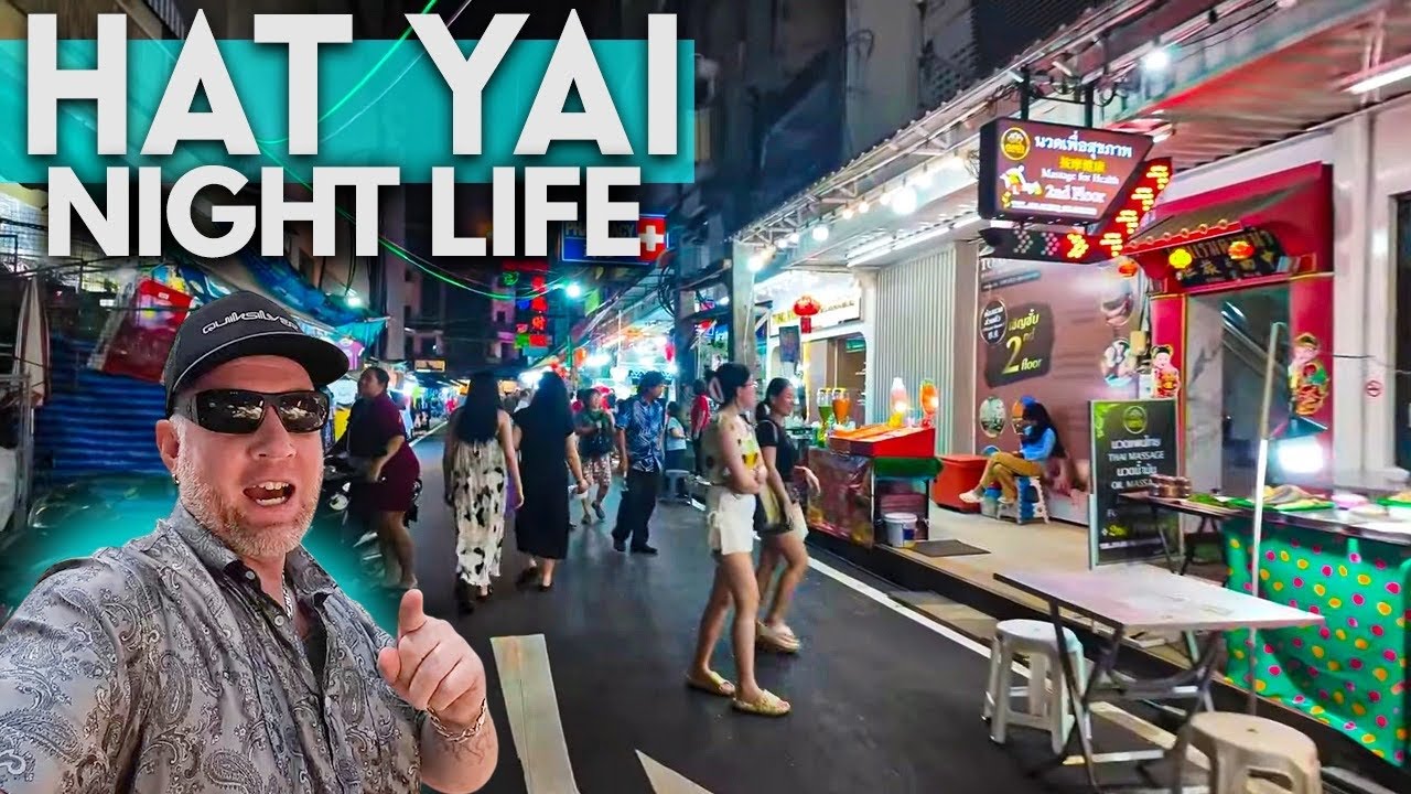 Ночная жизнь Хатъяя, Таиланд, тур 4K
