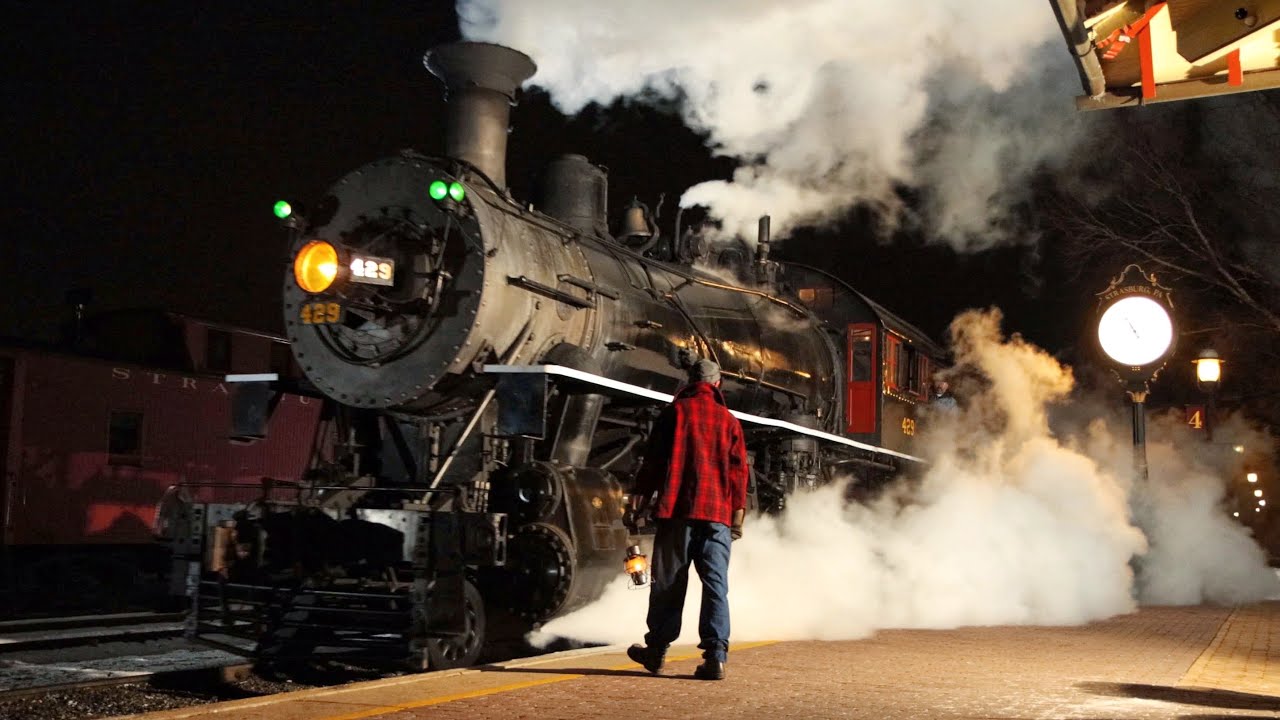 Norfolk & Western 429: Midnight Extra Eastbound (4K)