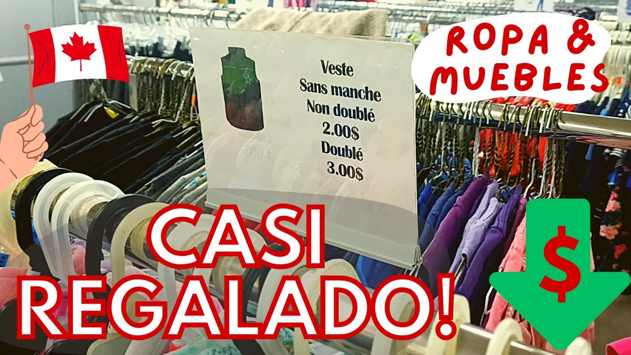 Tiendas de Segunda en CANADÁ ○ THRIFT STORE 💵 👠🧥