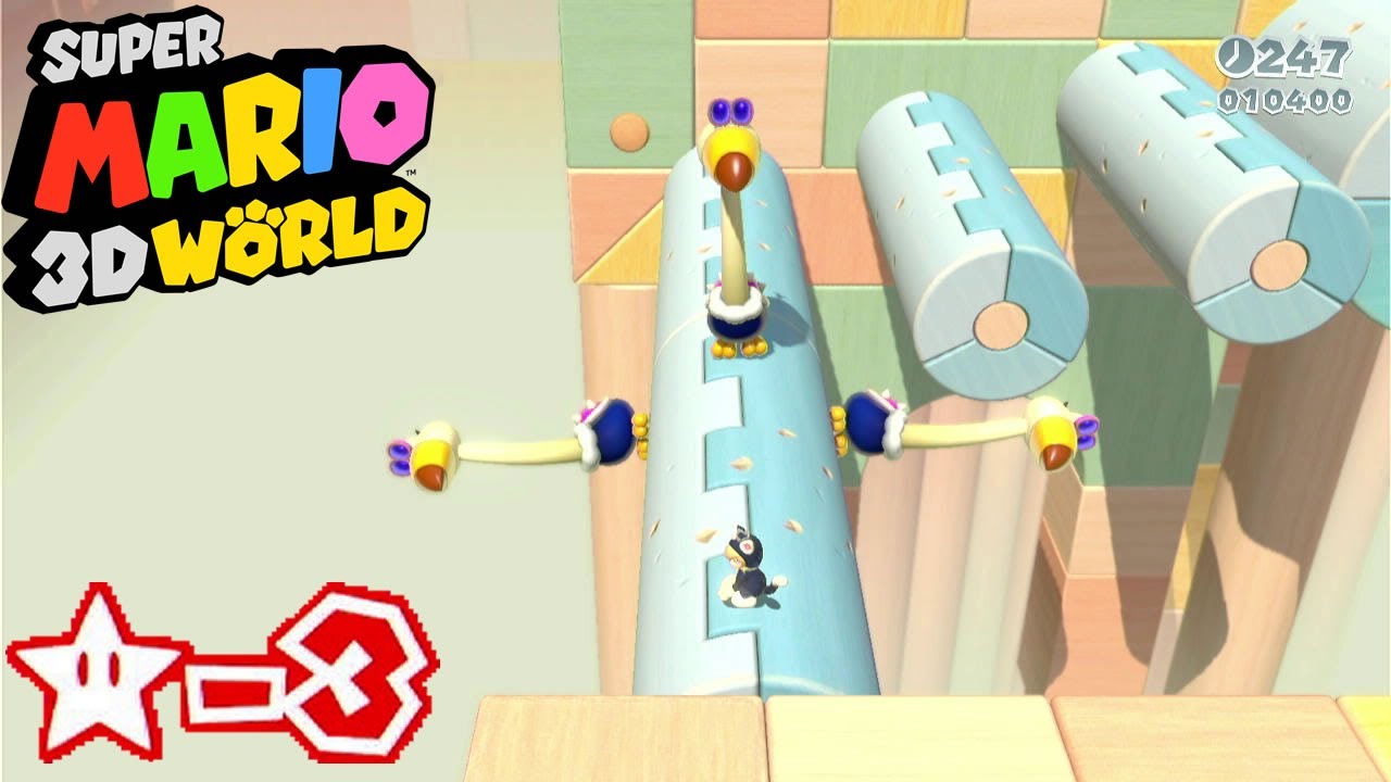 Super Mario 3D World - Mundo Estrella-3 100% (Nintendo Switch)