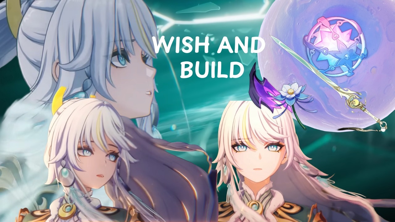 Pulling and Building Zibai and Illuga! | Genshin Impact