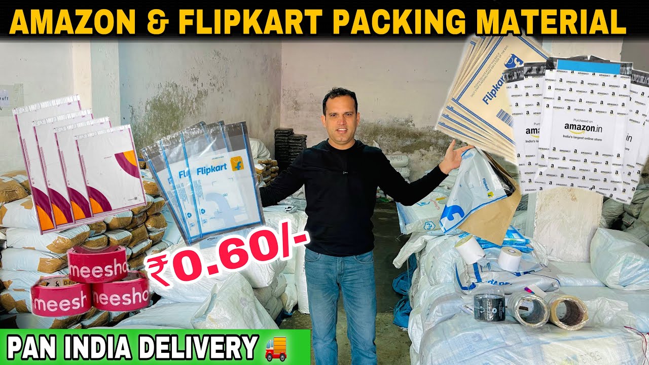 E-Commerce Packing Material Wholesale Market in Delhi | Packing Material For Online Business