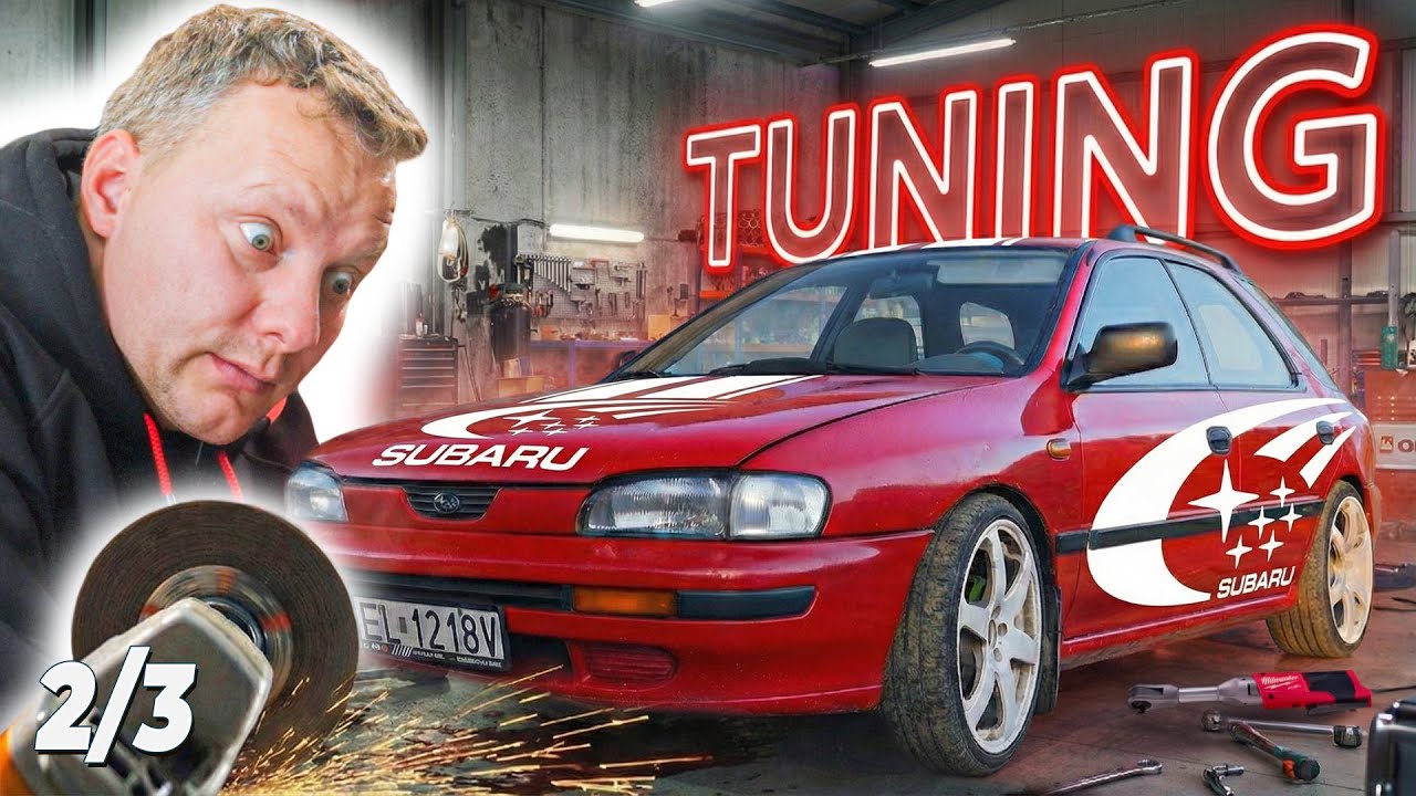 Picuję SUBARU Imprezę! - naprawy w GARAŻU - Kickster MotoSprzedaFca #9 [ część 2/3 ]