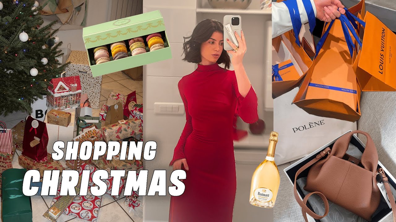 TOUT CE QUE J'AI ACHET&Eacute; POUR NO&Euml;L (cadeaux, chocolat, paris ...  )