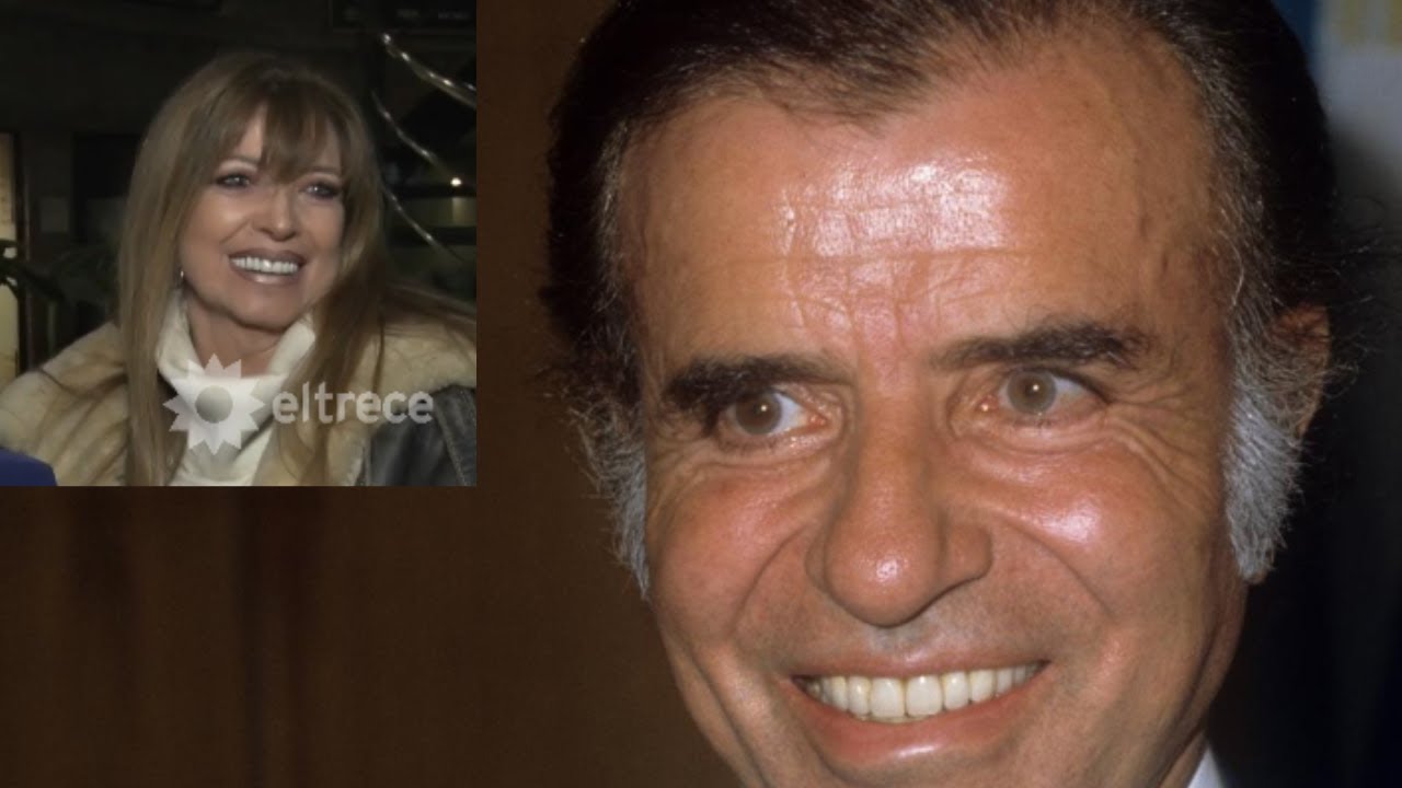 Los di&aacute;logos secretos entre Carlos Menem y sus amantes: 