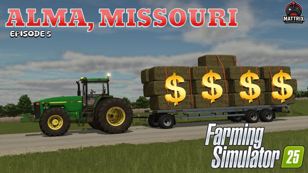Оплатит ли люцерна зимние счета? | Альма, Миссури, эпизод 5 | Farming Simulator 25