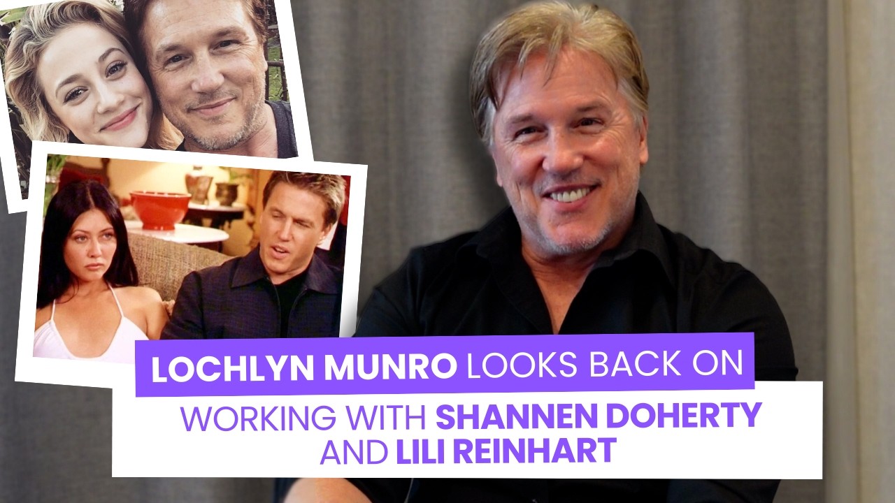Lochlyn Munro looks back on working with Shannen Doherty (Charmed) & Lili Reinhart (Riverdale)