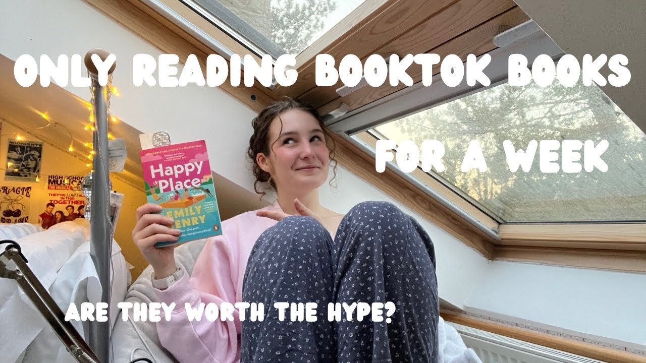 are booktok books worth the hype?? *spoiler free reading vlog* ⭐️📚