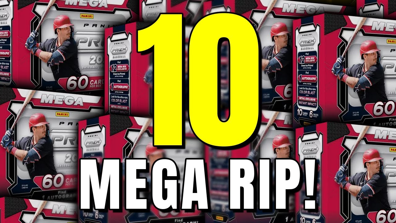 🚨YOU WONT BELIEVE THIS AUTO /10!!🚨 HALF CASE 2024 PRIZM BASEBALL MEGA BOXES