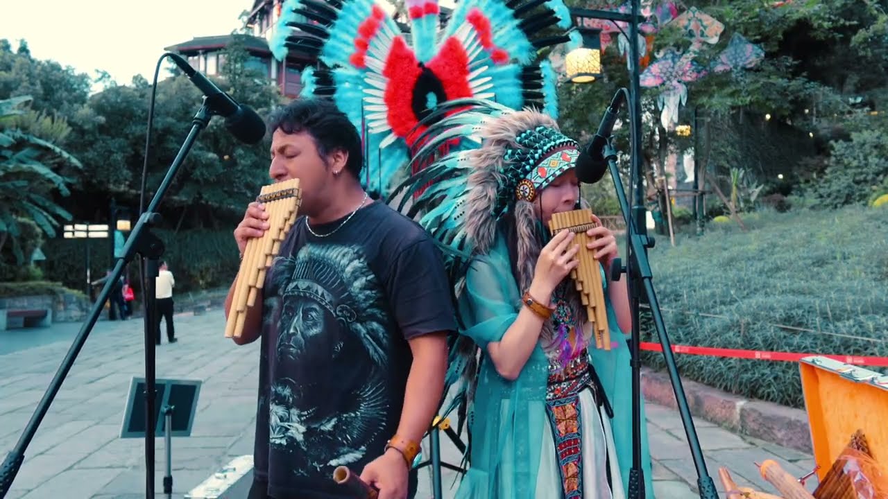 The sound of silence - bambú Flute - Jean Atauje y Aileen 🪈