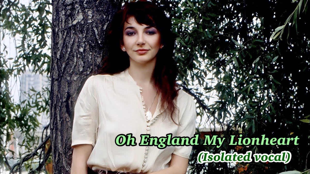 Kate Bush - Oh England My Lionheart (Isolated vocal track with lyrics)