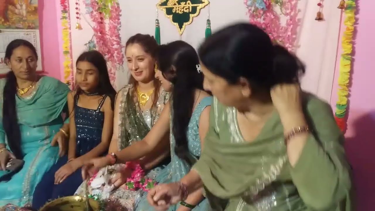 BEAUTIFUL KASHMIRI DHULLAN KI MAHNDI RAAT VEDIO IN JAMMU DACHHAN