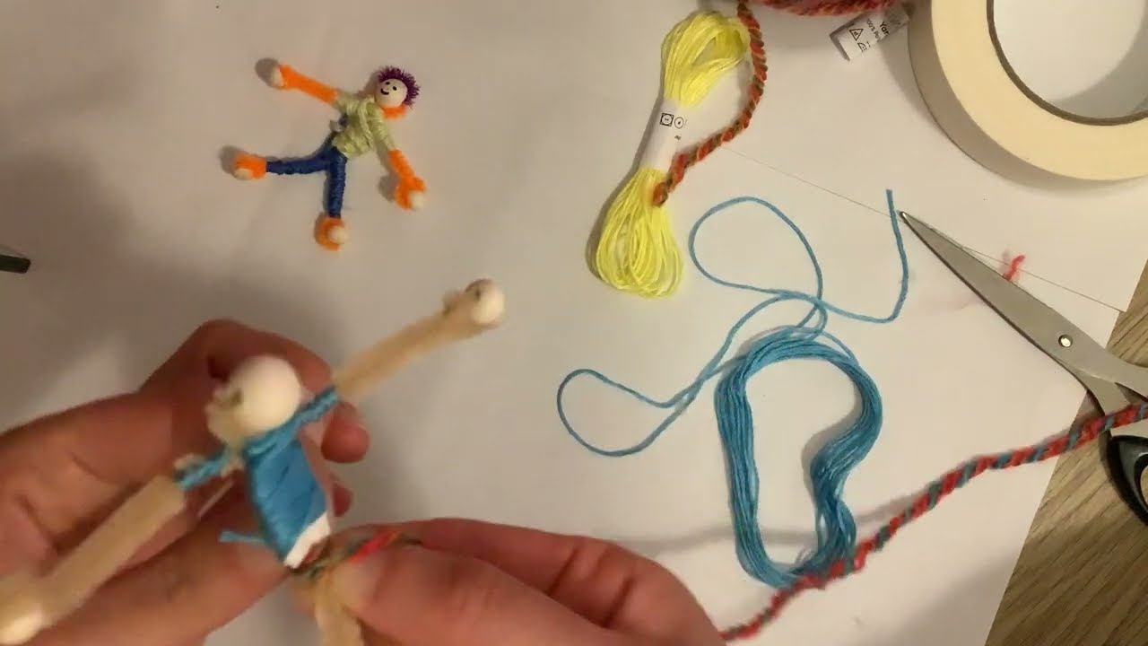 Herstellung und Gestaltung der Sorgenpüppchen