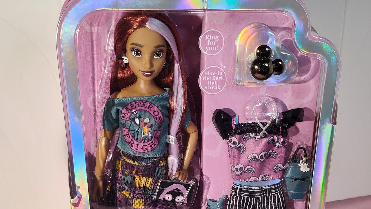 Disney ily forever I ❤️Jack and Sally doll unboxing and review
