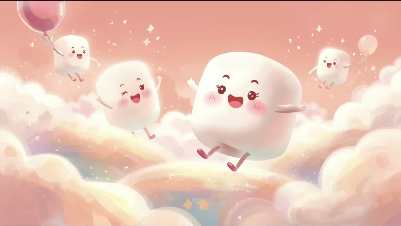 Melodía de Malvavisco 🍬 | Canción Infantil Dulce y Pegajosa | Rima para Niños Pequeños en Español
