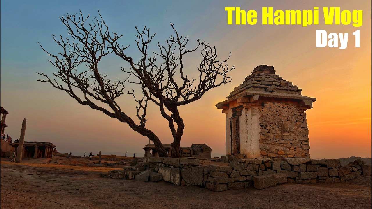 The Hampi Vlog - Day 1 - A 'Dam' good journey!