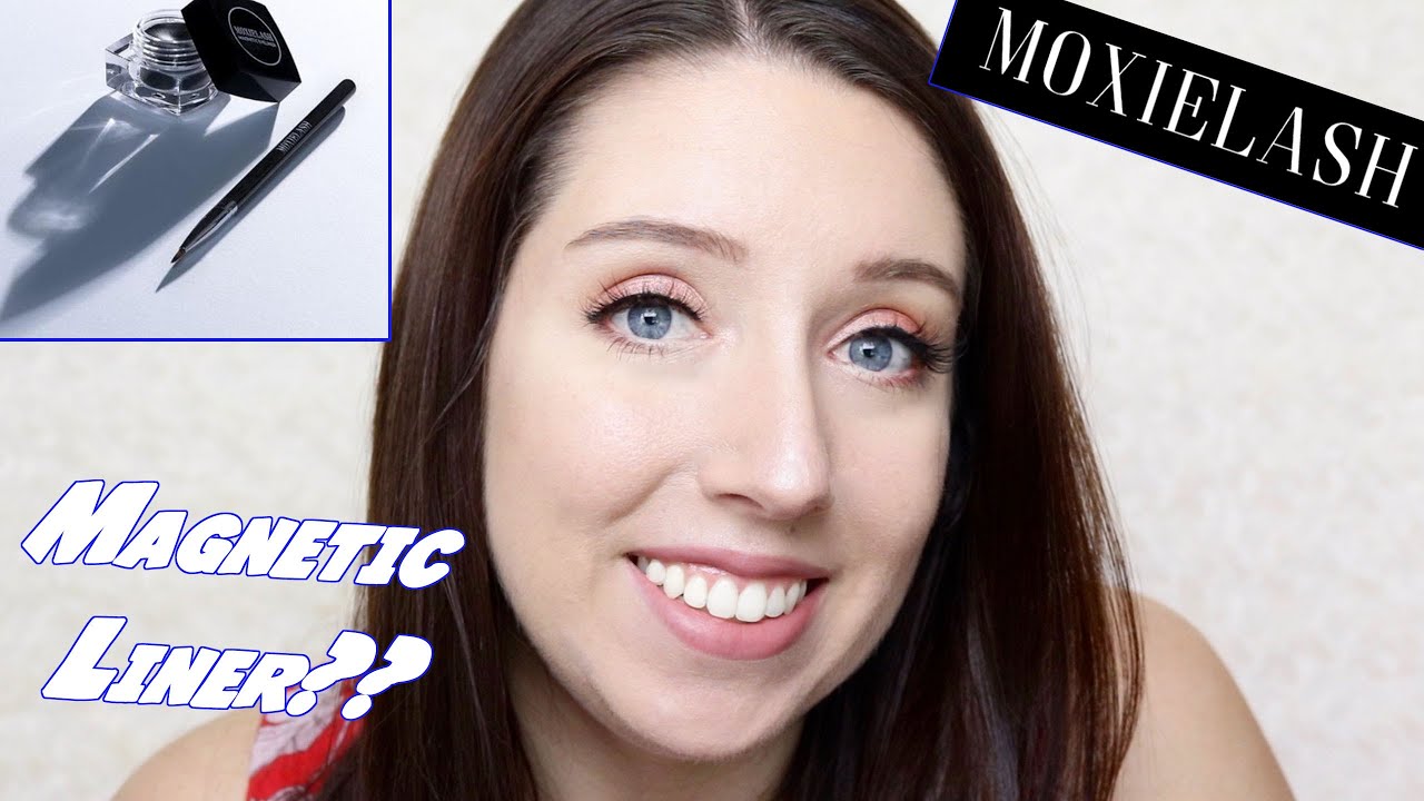 Moxie Magnetic Eyeliner!! | Easiest Way to Apply Falsies?!
