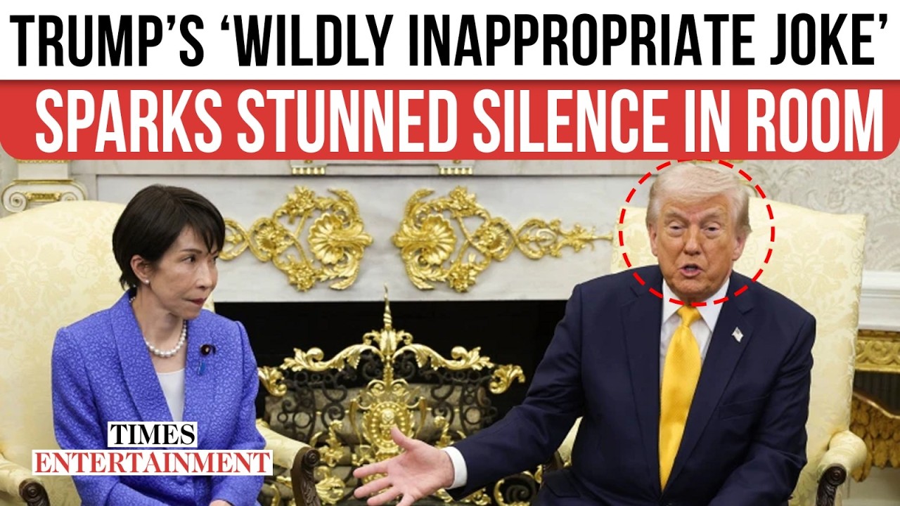 Donald Trump Sparks ‘Shock Silence’ With WILD Joke During High-Stakes Meet | WATCH