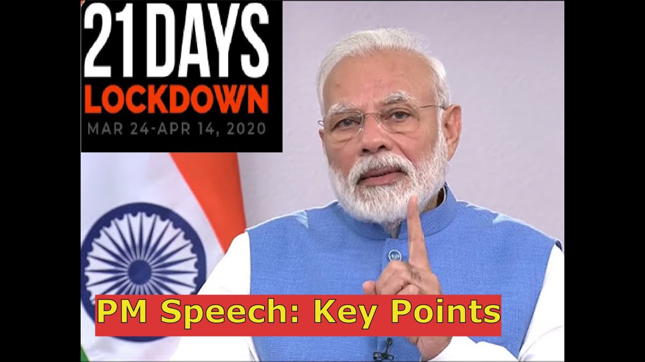 21 Days Lockdown | Highlights of Speech of PM Modi |