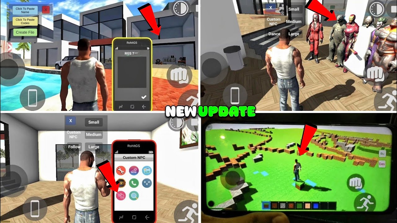 Indian Bikes Driving 3d New House Cheat Code+Coustom NPC Feature Again New Update 2026
