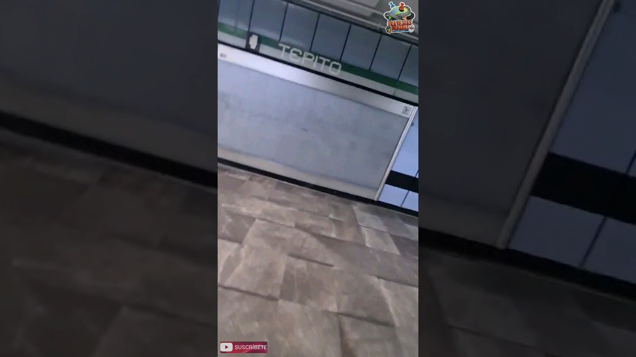 LLEGANDO ESTACI&Ograve;N METRO TEPITO LINEA B , SALGO SOBRE EJE 1 , RUMBO A CALLE CARIDAD .