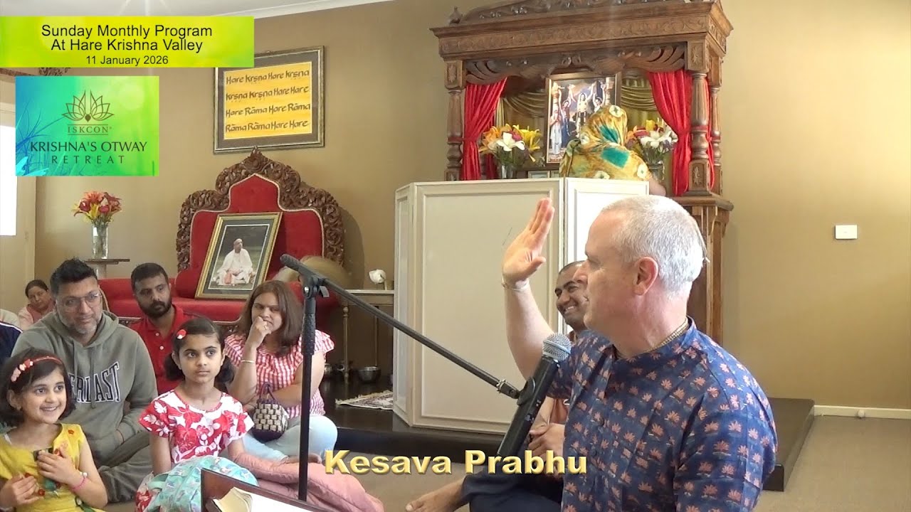 January 2026 Sunday Festival at Hare Krishna Valley