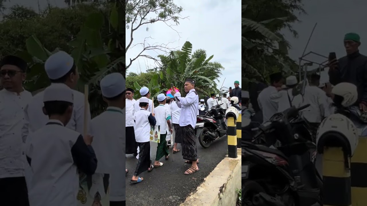 Pawai mi pondok pesantren al hayat Malang