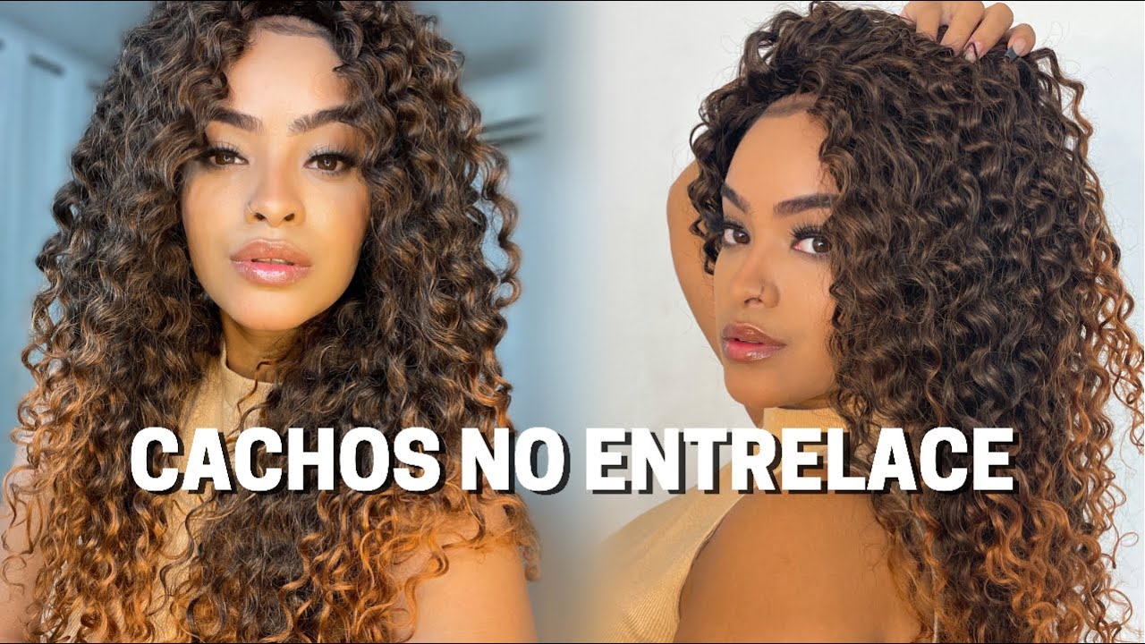 CACHOS LINDOS NO MÉTODO ENTRELACE - CACHO 3B BLACK BEAUTY