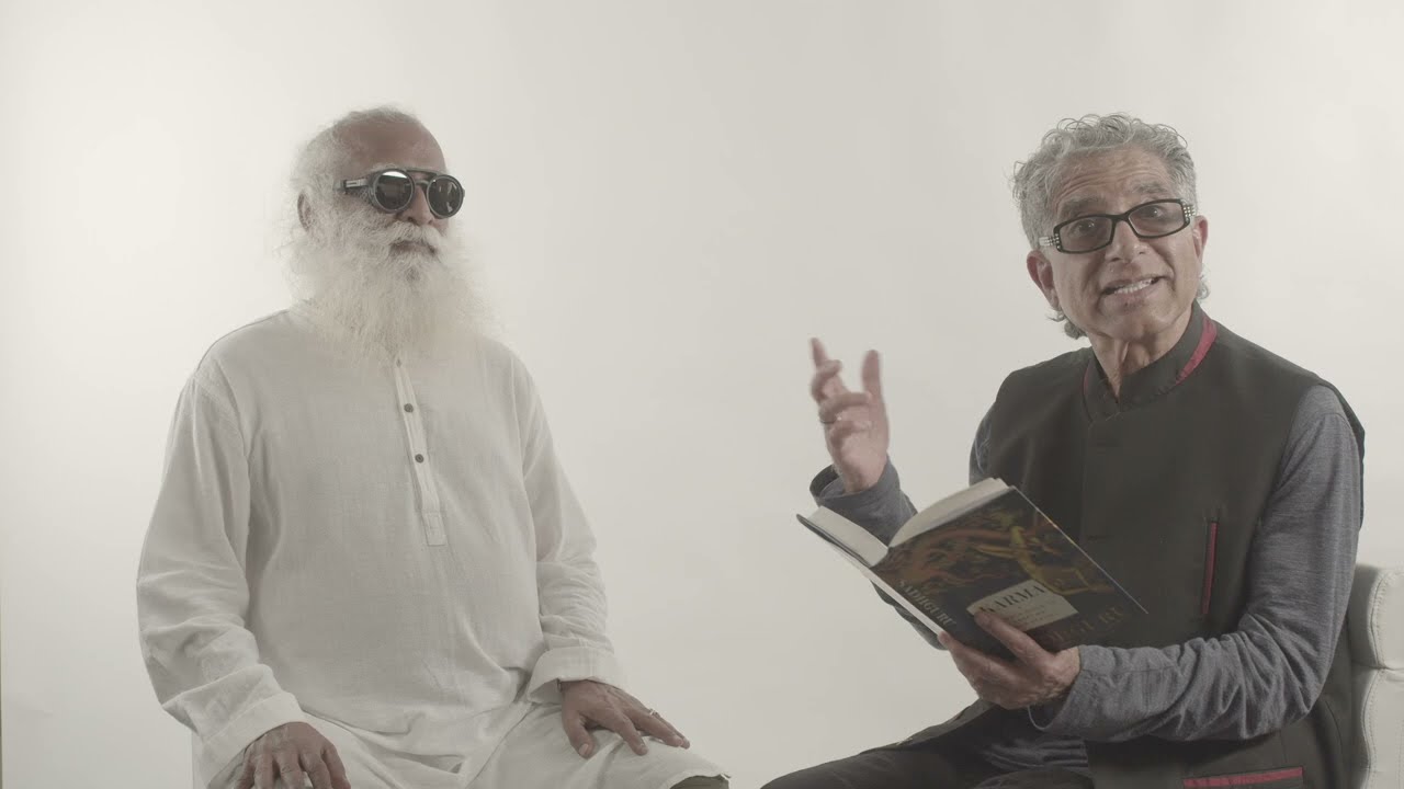 Deepak Chopra in conversation with Sadhguru on his latest book - Karma