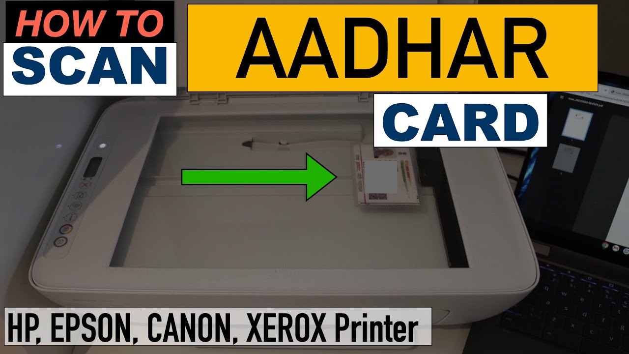 How To Scan Aadhar Card ?