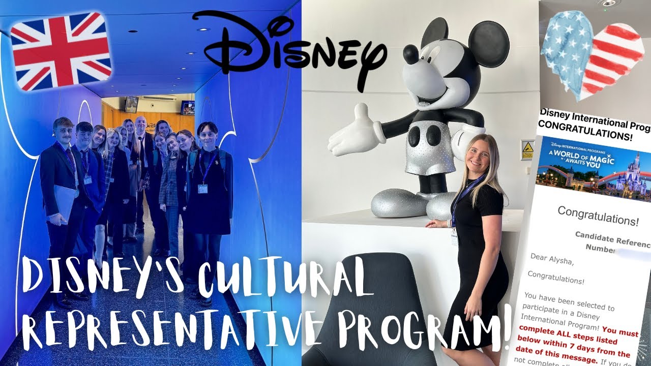 My Experience Applying For Disney’s Cultural Representative Program 2025 (OFFER UK Full Process)🐭