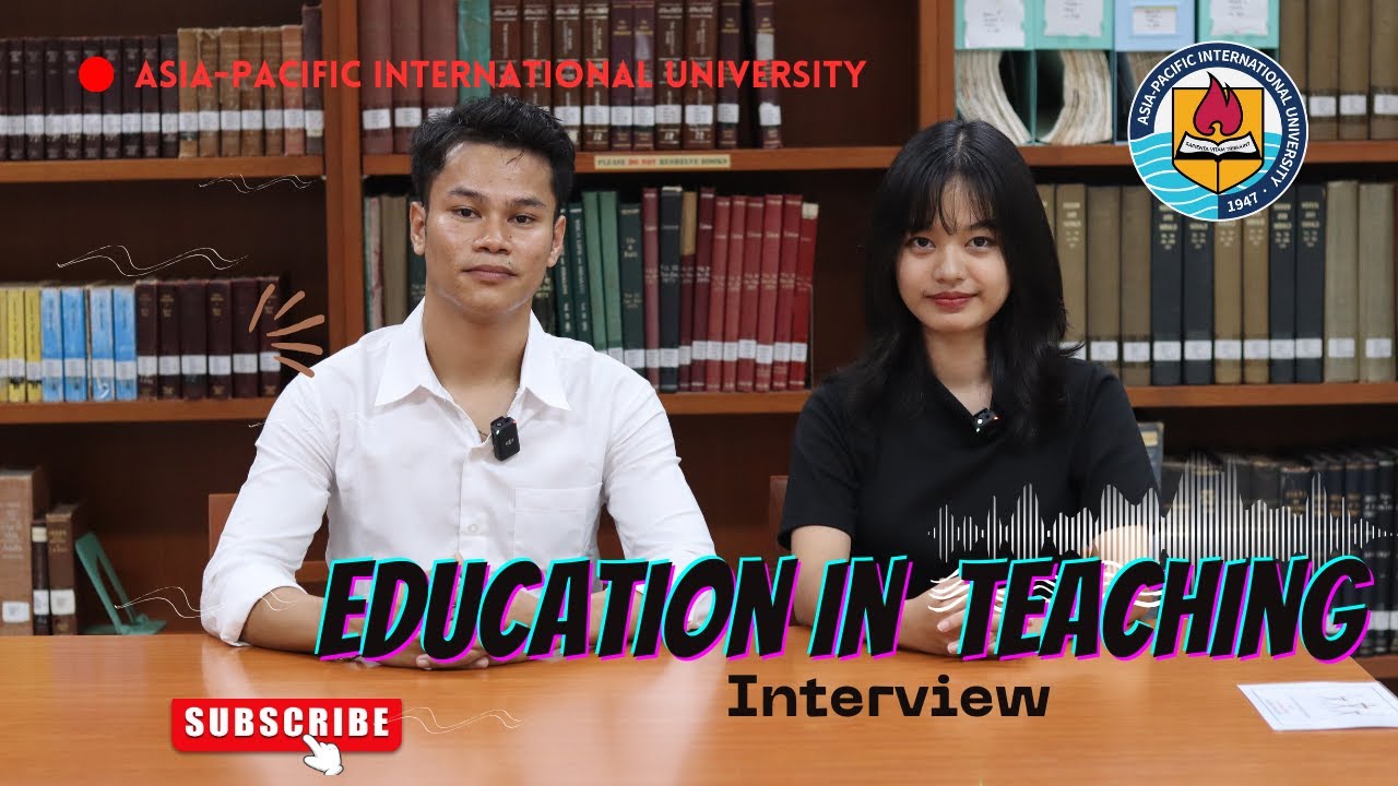 Education in Teaching (APIU) interview with Child's Dream scholarship students
